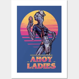 Ahoy Ladies Posters and Art